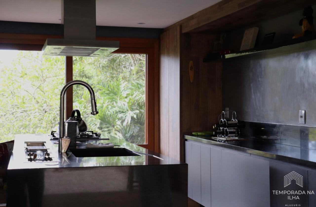 Casa De Praia No Rosa - Vista Para Lagoa De Ibiraquera Імбітуба Екстер'єр фото