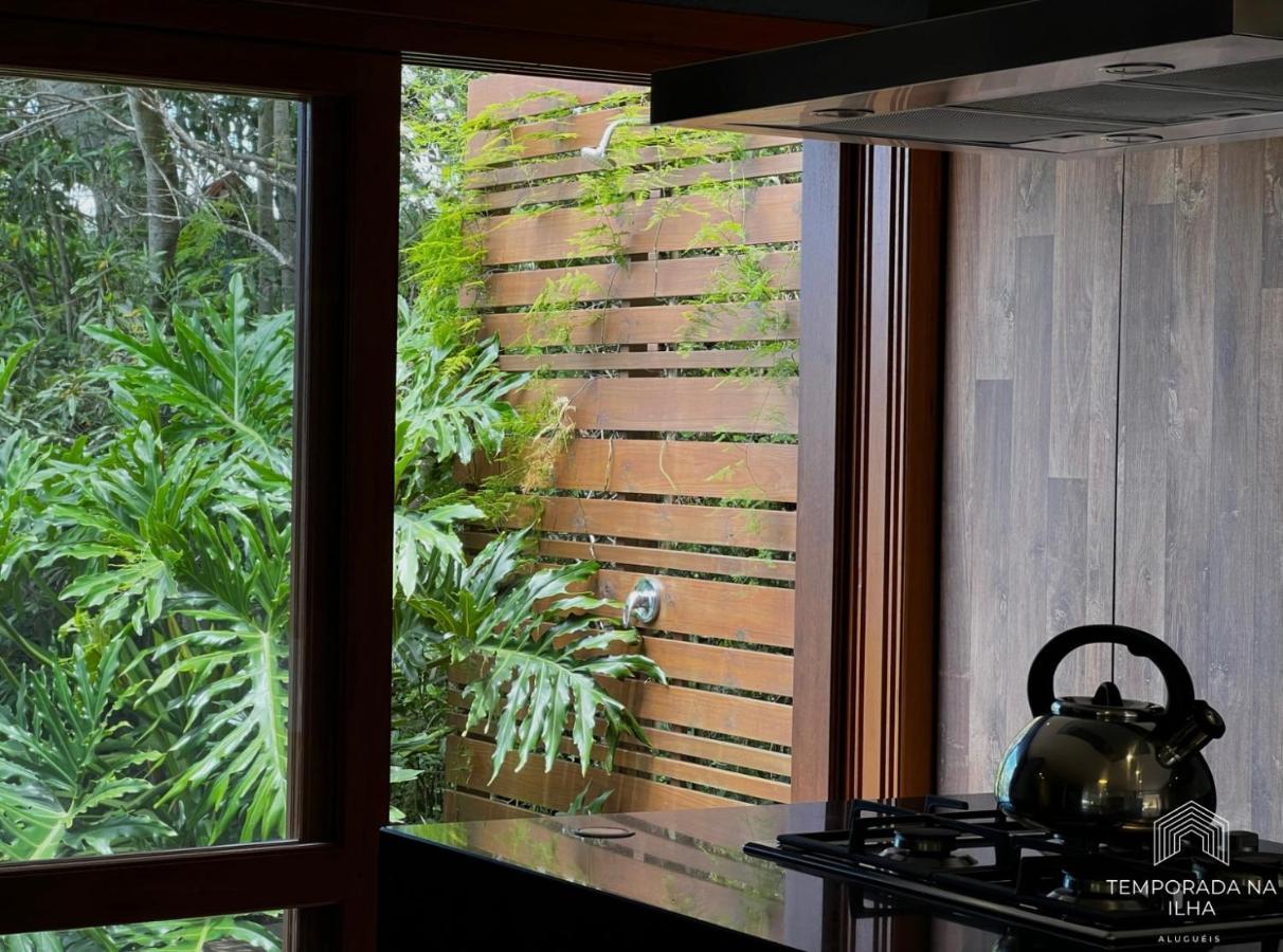 Casa De Praia No Rosa - Vista Para Lagoa De Ibiraquera Імбітуба Екстер'єр фото
