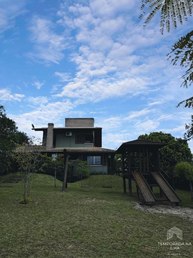 Casa De Praia No Rosa - Vista Para Lagoa De Ibiraquera Імбітуба Екстер'єр фото