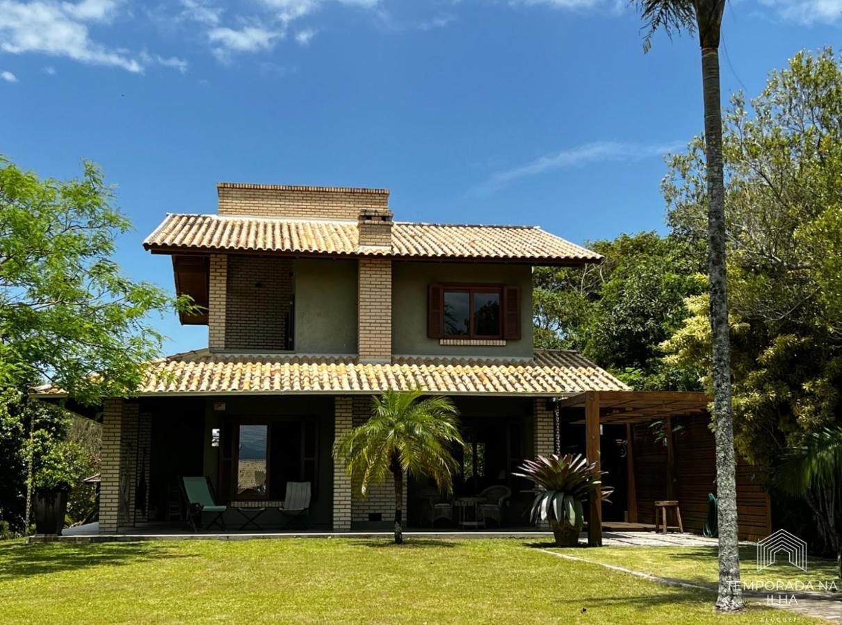 Casa De Praia No Rosa - Vista Para Lagoa De Ibiraquera Імбітуба Екстер'єр фото