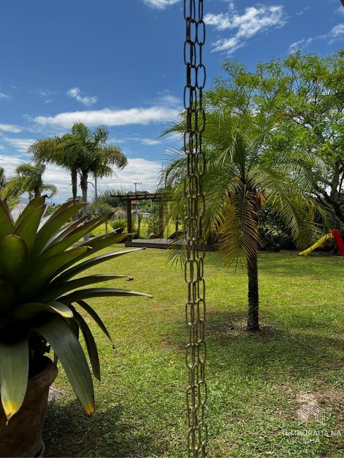 Casa De Praia No Rosa - Vista Para Lagoa De Ibiraquera Імбітуба Екстер'єр фото